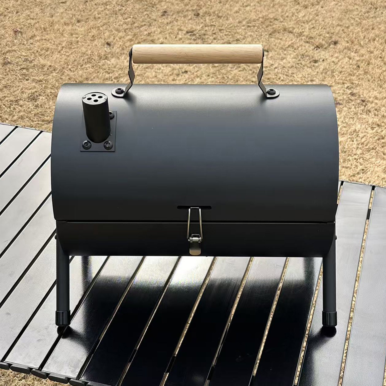 Portable Charcoal Grill | Double-Sided Outdoor Grill for Camping, Christmas, and Celebrations - Image 3