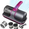 Wireless Mattress Vacuum Cleaner Cordless Handheld UV-C Bed Dust Remover Indepth Cleaning Sofa Specialist 12Kpa Powerful Suction - Thumbnail Image 1
