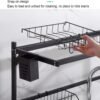 Metal Kitchen Over Sink Dish Drying Utensil Rack for Kitchen - Thumbnail Image 5
