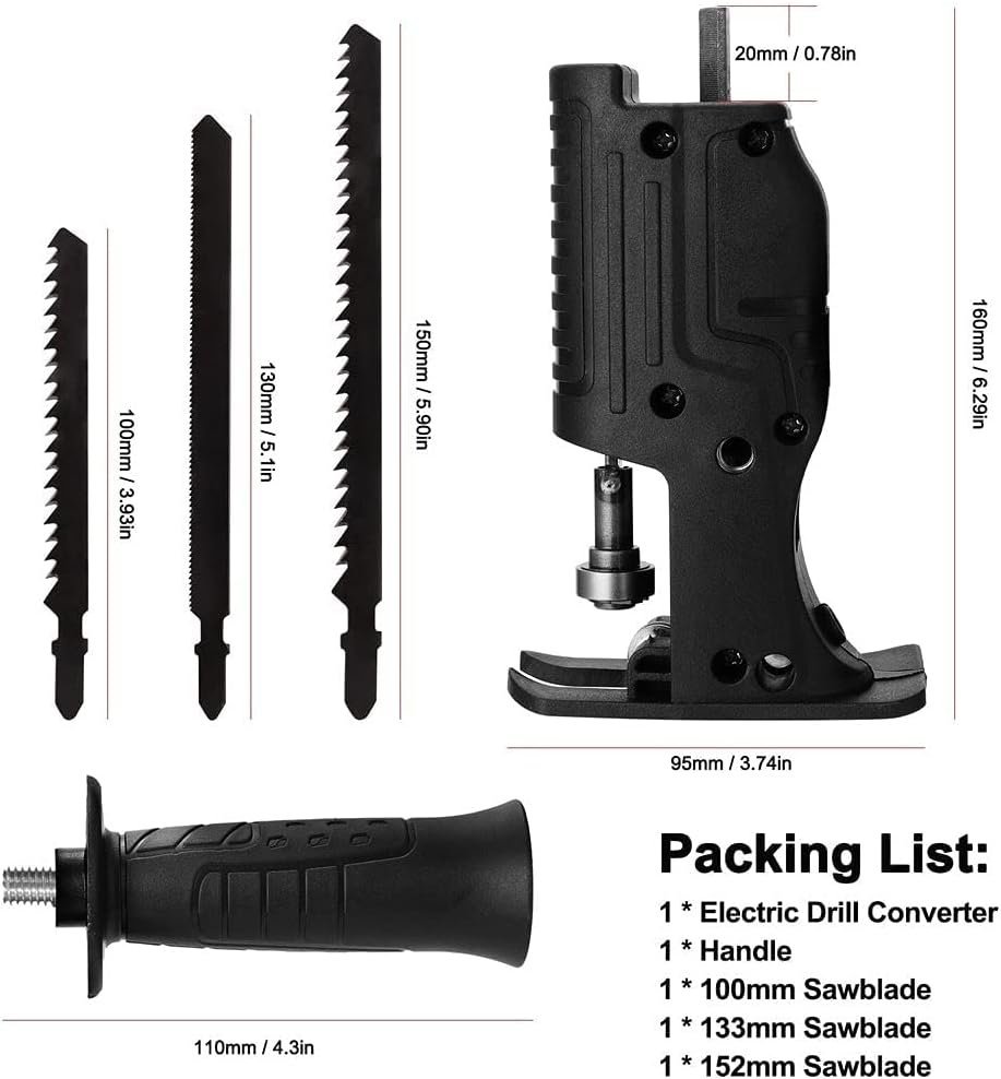 Electric Saws Accessory Reciprocating Saw Drill - Image 1