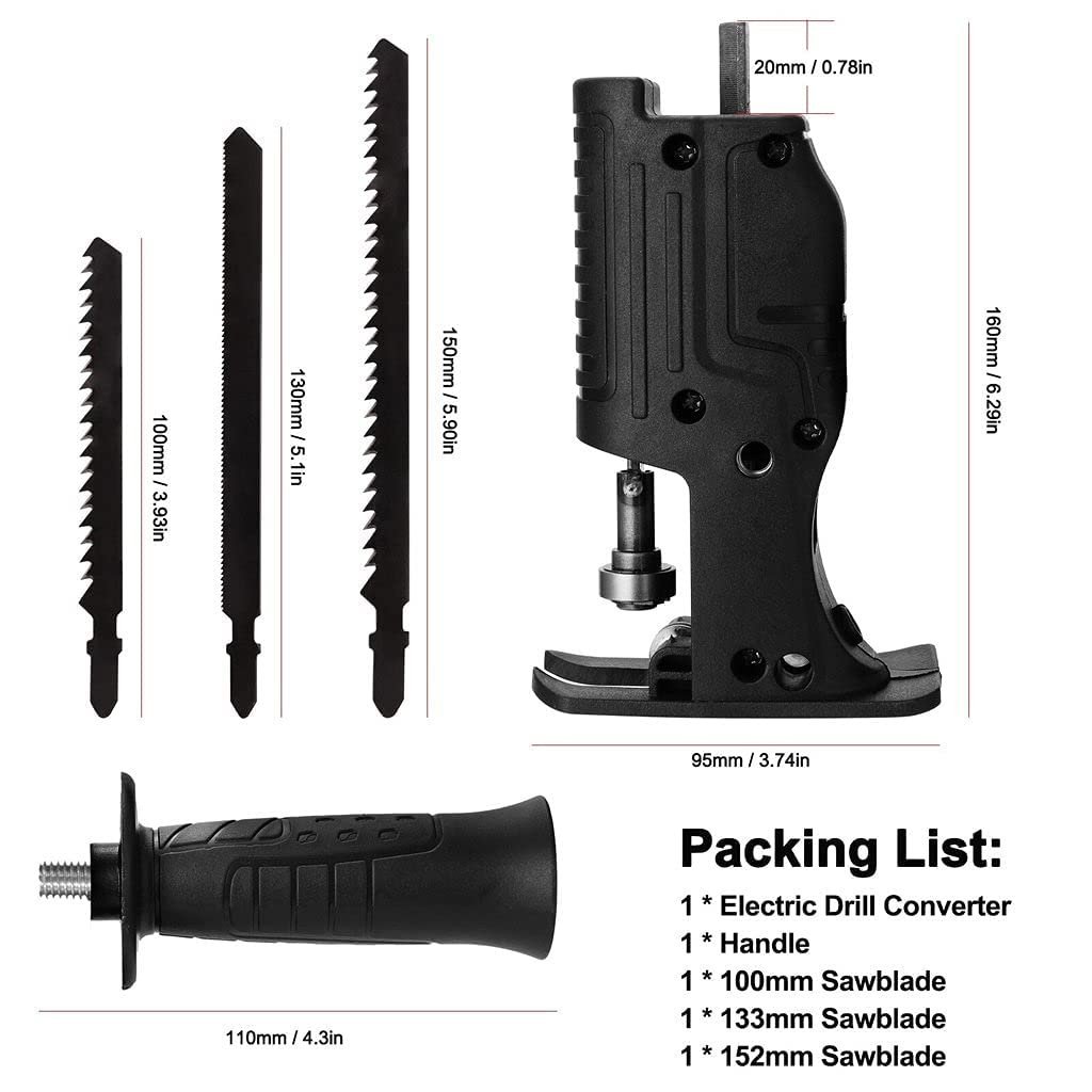 Electric Saws Accessory Reciprocating Saw Drill - Image 10