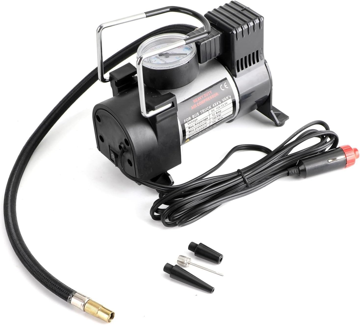Heavy Duty Car Air Compressor 12V - Image 8