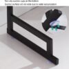 Metal Kitchen Over Sink Dish Drying Utensil Rack for Kitchen - Thumbnail Image 6