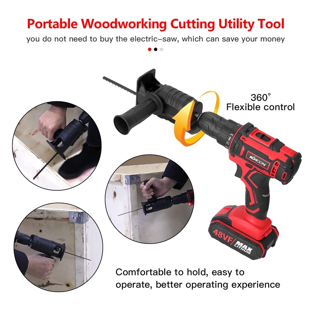 Electric Saws Accessory Reciprocating Saw Drill - Image 6