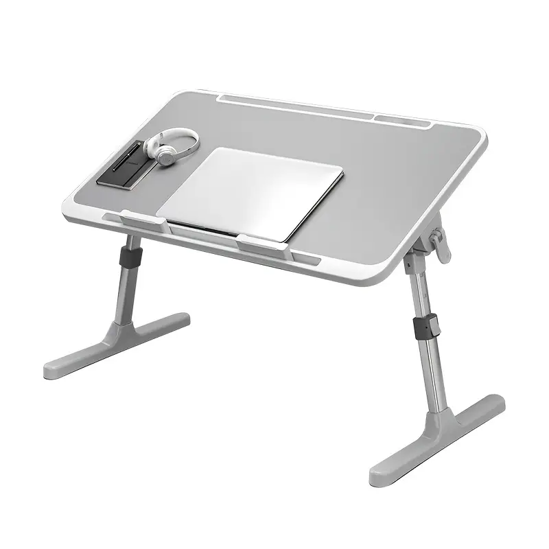 Laptop Desk for Bed, Adjustable Bed Table with USB Charge Port - Image 7
