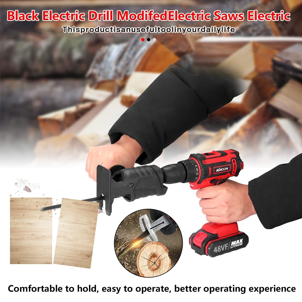 Electric Saws Accessory Reciprocating Saw Drill - Image 2