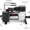Heavy Duty Car Air Compressor 12V - Thumbnail Image 6