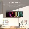 Colorful Digital Alarm Clock - Thumbnail Image 9