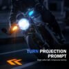 LED Turn Signal Lights Projector for Motorcycle - Thumbnail Image 6