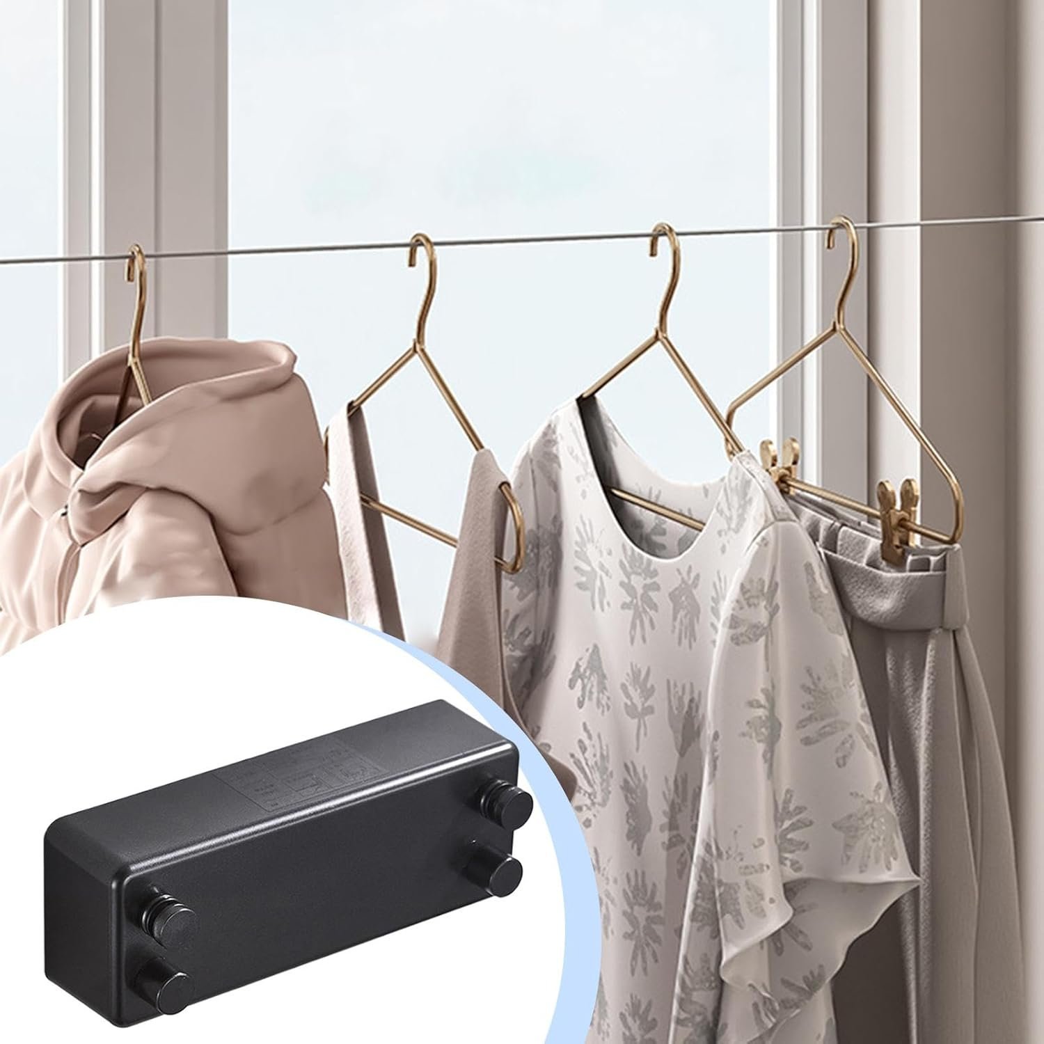 Invisible Retractable Clothesline - Image 7