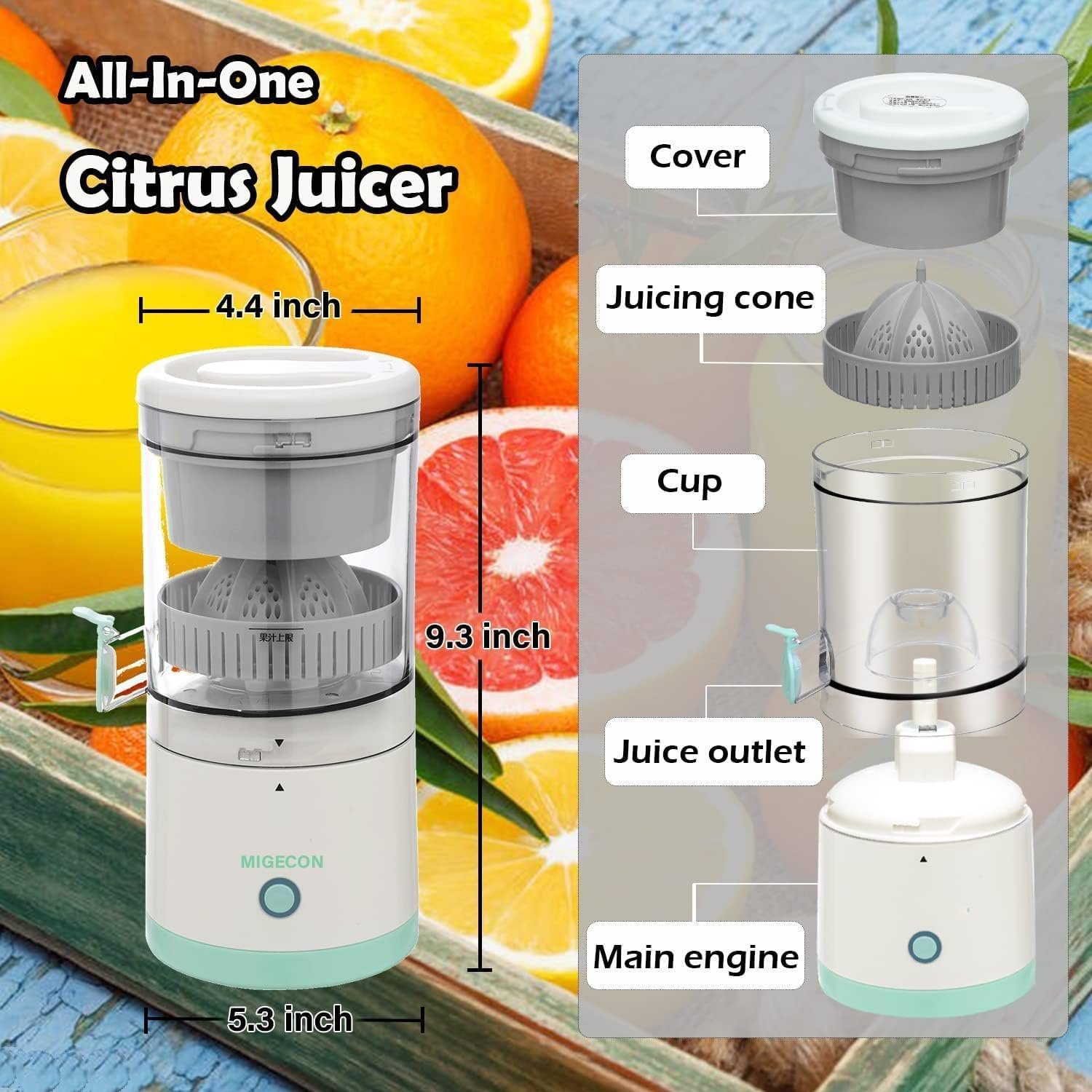 Electric Citrus Juicer - Image 2