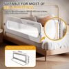 Baby Bed Rails Guard For Toddlers - Thumbnail Image 3