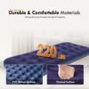 Single Flocked inflatable mattress - Thumbnail Image 8