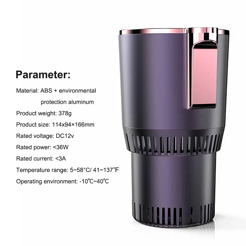 2-in-1 Smart Car Cup Warmer Cooler - Image 4