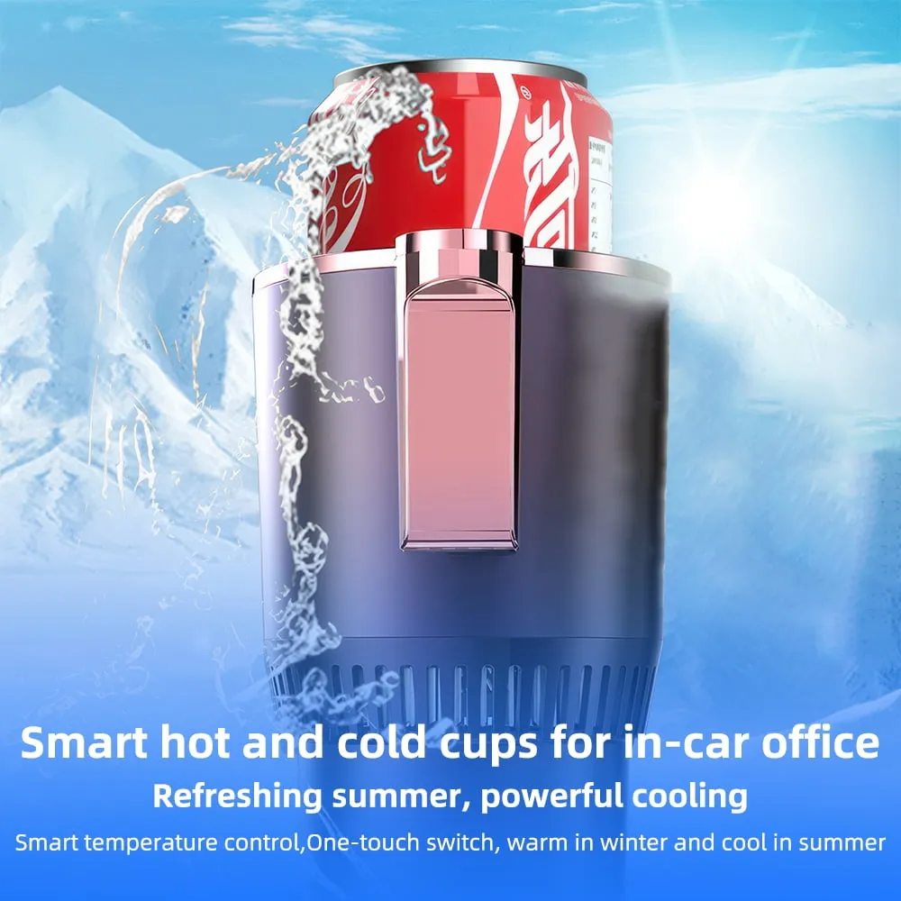 2-in-1 Smart Car Cup Warmer Cooler - Image 5