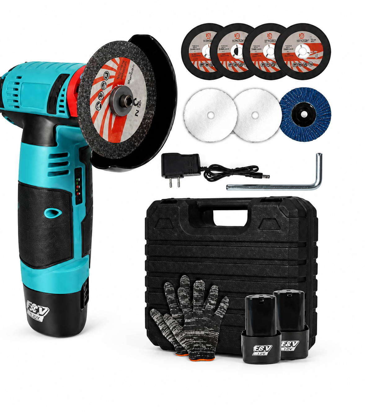 Diamond cutting filling grinder, cordless electric tool, 12V - Image 1