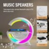G Shaped Bluetooth Speaker with Wireless Charging - Thumbnail Image 1