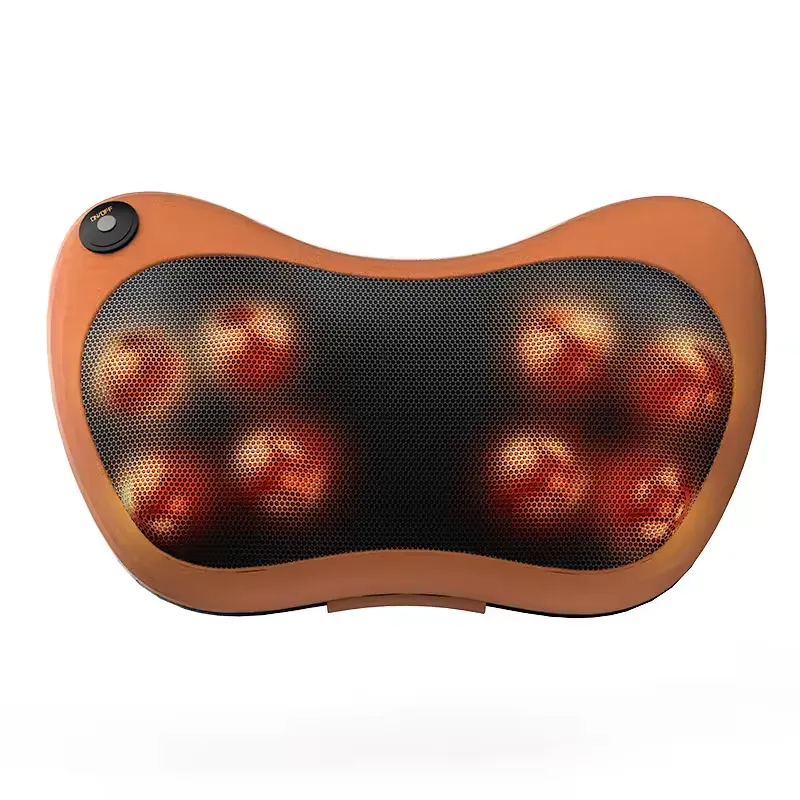 Head Massager Car Home Cervical Shiatsu Massage Neck Back Waist Body Electric Multifunctional Massage Pillow Cushion - Image 1