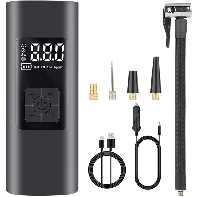 2025 Multi-function Tire Inflator Portable Air Compressor - Image 1