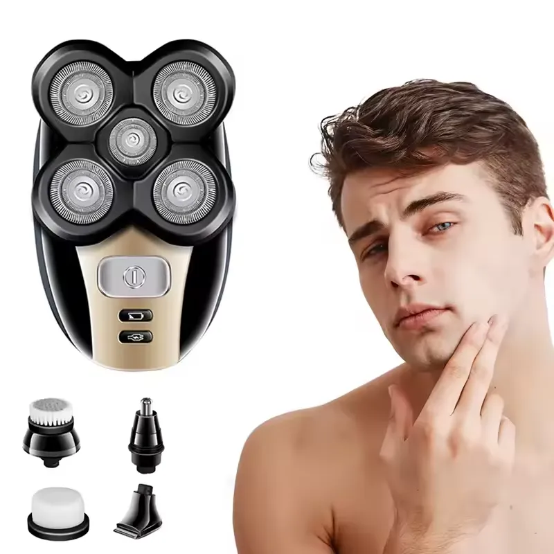 High-quality multi-functional 5-in-1 electric shaver with six blades. - Image 1