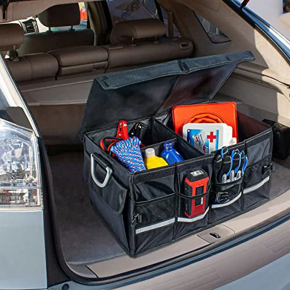 multi-functional trunk organizer black - Image 7